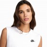 Nike Crop Top Bianco Donna