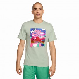 Nike T-Shirt Verde Uomo