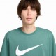 Nike T-Shirt Swoosh Verde Chiaro Uomo