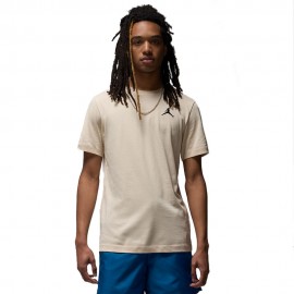 Nike Jordan T-Shirt Logo Piccolo Beige Uomo