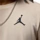 Nike Jordan T-Shirt Logo Piccolo Beige Uomo