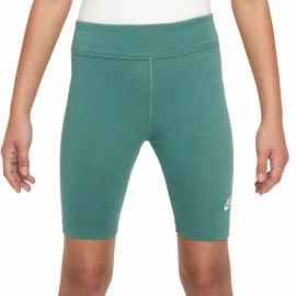 Nike Shorts Bikers Verde Bambina