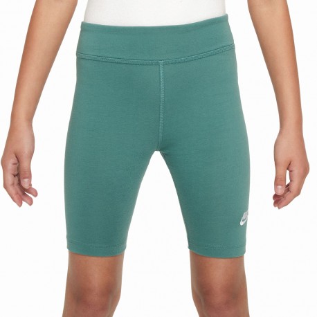 Nike Shorts BikersVerde Bambina
