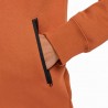Nike Felpa Con Cerniera Tech Fleece Arancione Donna