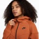 Nike Felpa Con Cerniera Tech Fleece Arancione Donna