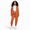 Nike Felpa Con Cerniera Tech Fleece Arancione Donna