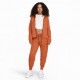 Nike Felpa Con Cerniera Tech Fleece Arancione Donna