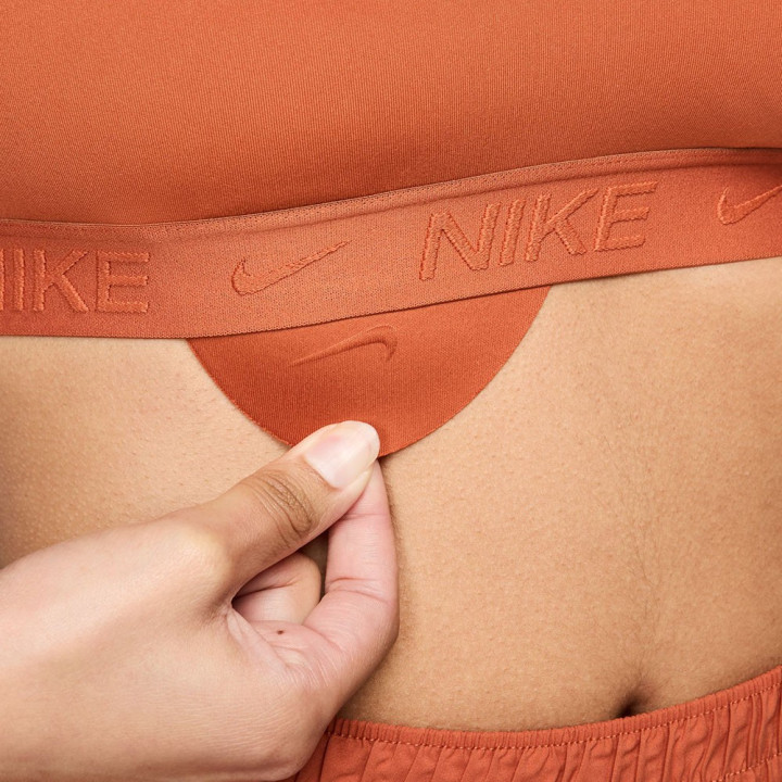 Nike Reggiseno Sportivo Indy Supporto Medio Moro Donna