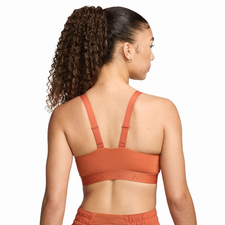 Nike Reggiseno Sportivo Indy Supporto Medio Moro Donna