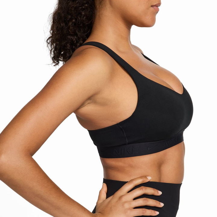 Nike Reggiseno Sportivo Supporto Elevato Alate Nero Donna