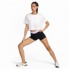 Nike Maglietta Palestra Crop Train Pro Bianco Donna