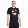 Nike Maglietta Palestra Train Cotton Nero Uomo