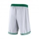 Nike Pantaloncini Basket Nba Celtics Association Bianco Verde Uomo