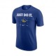 Nike Maglia Basket Nba Warriors Just Do It Blu Uomo