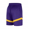 Nike Pantaloncini Basket Nba Lakers Practice Viola Giallo Uomo