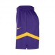 Nike Pantaloncini Basket Nba Lakers Practice Viola Giallo Uomo