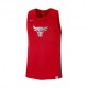 Nike Canotta Basket Nba Bulls Strtfv Rosso Uomo