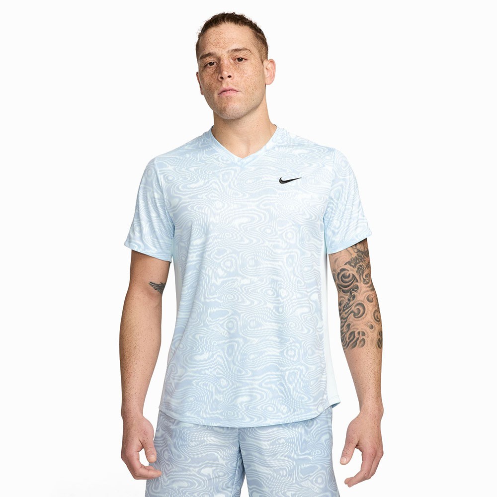 Nike Maglia Tennis Court Victory Dri-FIT Azzurro Uomo XL