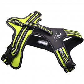 Imbracatura per cani 4 Season Power giallo lime nero