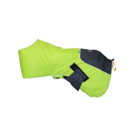 Axaeco Cappottino Per Cani Ice-Olation Verde Lime Nero