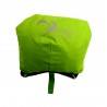 Axaeco Cappottino Per Cani Anti-Pioggia Windbreaker Lime Bianco