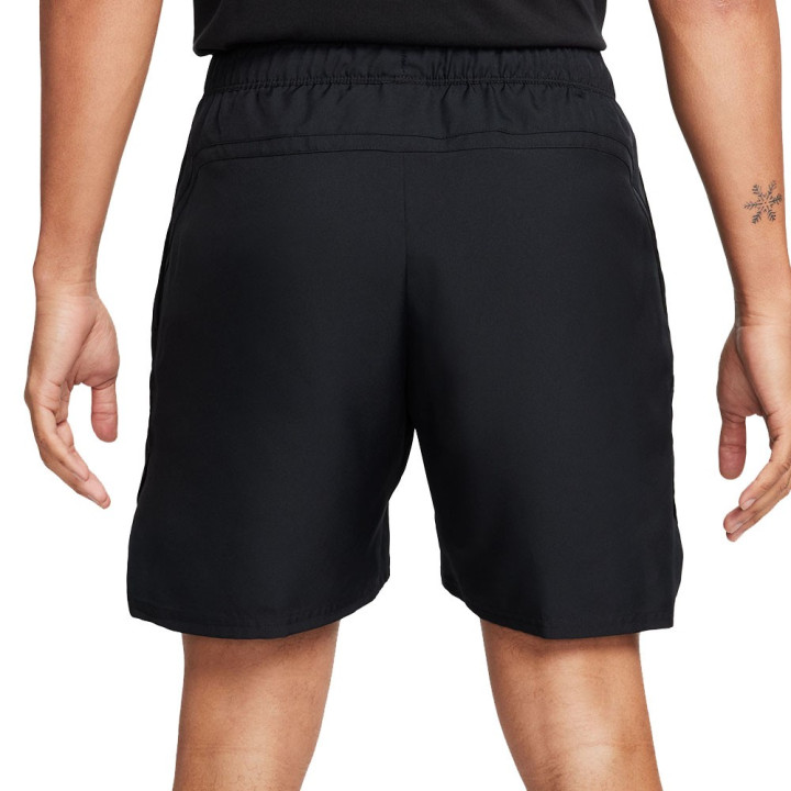 Nike Pantaloncini Tennis Court Victory Dri-FIT Nero Bianco Uomo