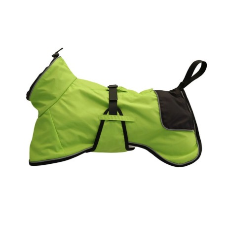 Axaeco Cappottino Per Cani 4 Season Verde Lime Nero