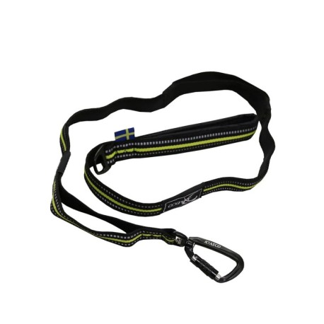 Axaeco Guinzaglio Per Cani Elastico 4 Season Giallo Lime Nero