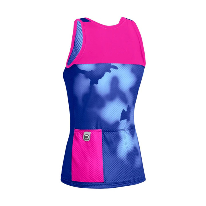 Dotout Top Ciclismo Mood 2.0 Blu Donna