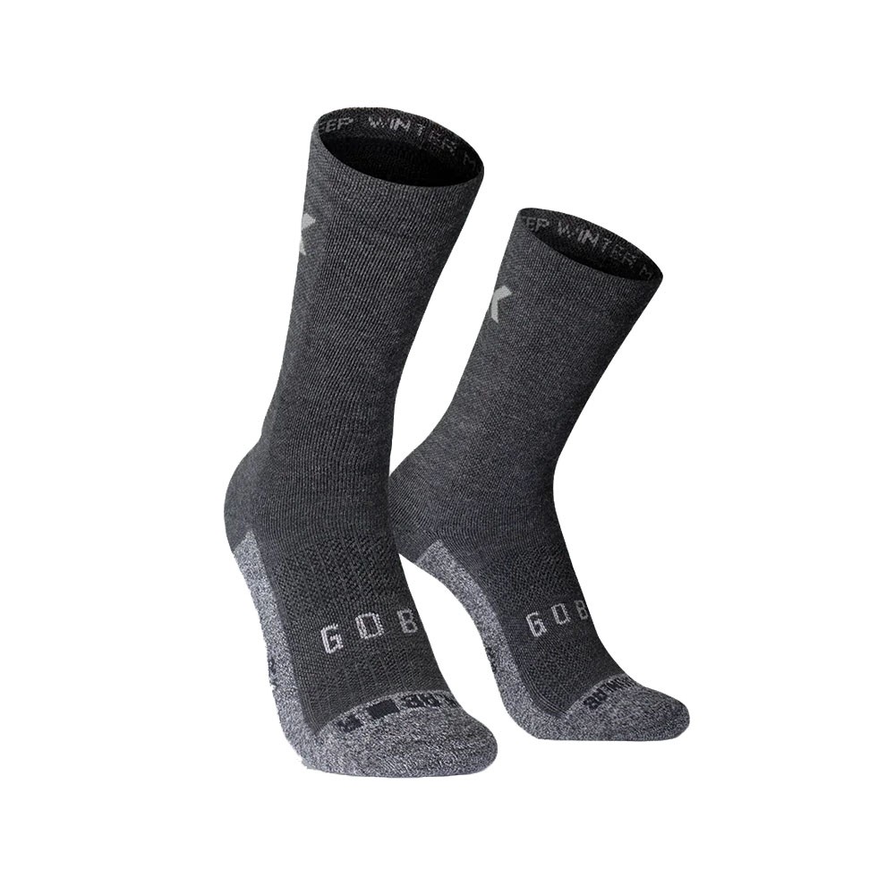 Gobik Calze Ciclismo Deep Winter Iron Uomo L/XL