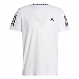 ADIDAS T-Shirt Running Otr Bianco Nero Uomo