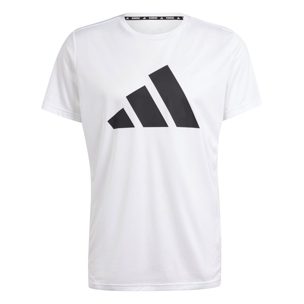 ADIDAS T-Shirt Running Energized Bianco Nero Uomo M