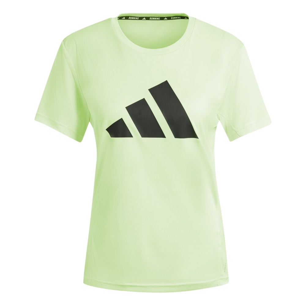 Image of ADIDAS T-Shirt Running Energized Verde Fluo Donna M