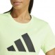 ADIDAS T-Shirt Running Energized Verde Fluo Donna