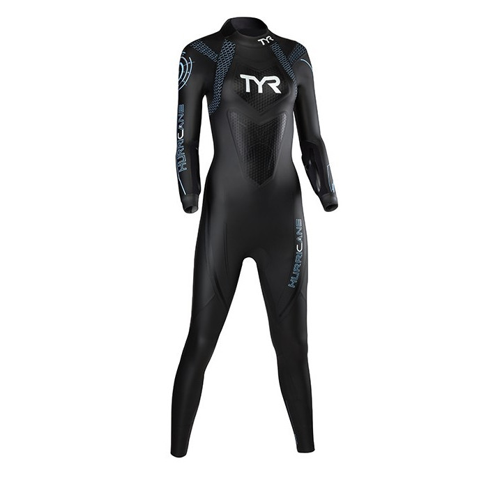 Tyr Muta Triathlon C2 Hurricane Black/Light Blue