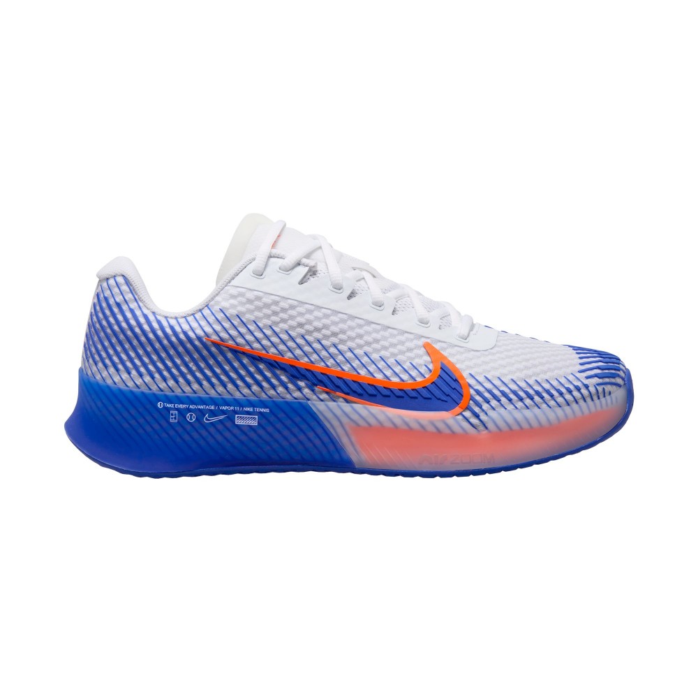 Nike Tennis Air Zoom Vapor 11 Hc Bianco Blu Scarpe Da Tennis Uomo Acquista online su Sportland