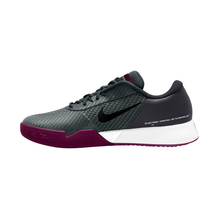 Nike Tennis Zoom Vapor Pro 2 Clay Smoke Grigio - Scarpe Da Tennis Uomo