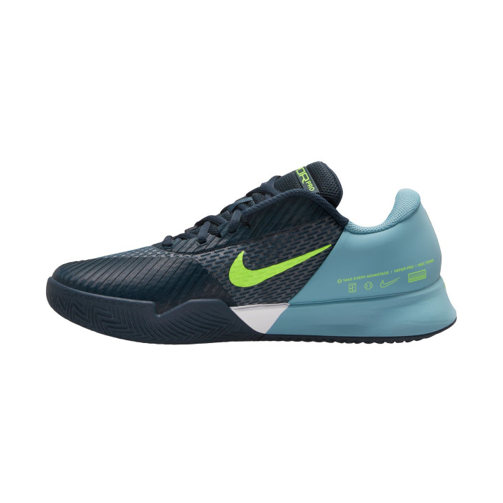 Nike Tennis Air Zoom Vapor Pro 2 Clay Blu Navy - Scarpe Da Tennis Uomo