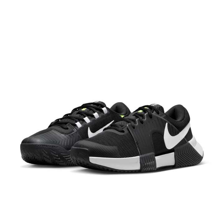 Nike Tennis Gp Challenge 1 Clay Nero Bianco - Scarpe Da Tennis Donna