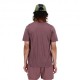 New Balance Maglia Running Athletics Run Light Rouge Uomo