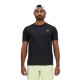 New Balance Maglia Running Athletics Run Nero Uomo