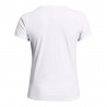 Under Armour Maglia Running Laser Bianco Reflective Donna