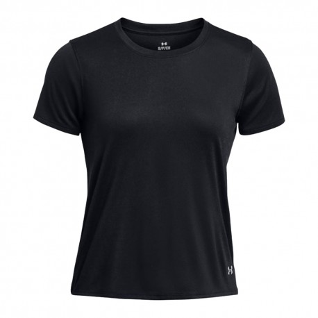 Under Armour Maglia Running Streaker Splatter Nero Reflective Donna