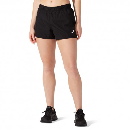 Asics Pantaloncini Running Core 4" Nero Donna