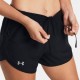 Under Armour Pantaloncini Running Fly By Nero Reflective Donna