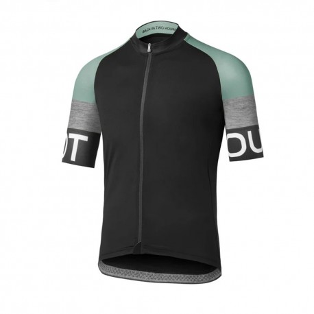 Dotout Maglia Ciclismo Pure Nero Verde Uomo