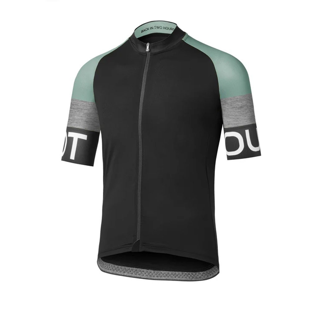 Image of Dotout Maglia Ciclismo Pure Nero Verde Uomo M