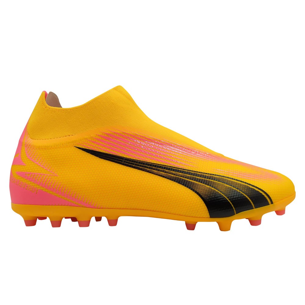 Puma Ultra Match Ll Mg Giallo Nero - Scarpe Da Calcio Uomo EUR 42.5 / UK 8.5