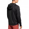 On Felpa Running Climate Zip Nero Uomo