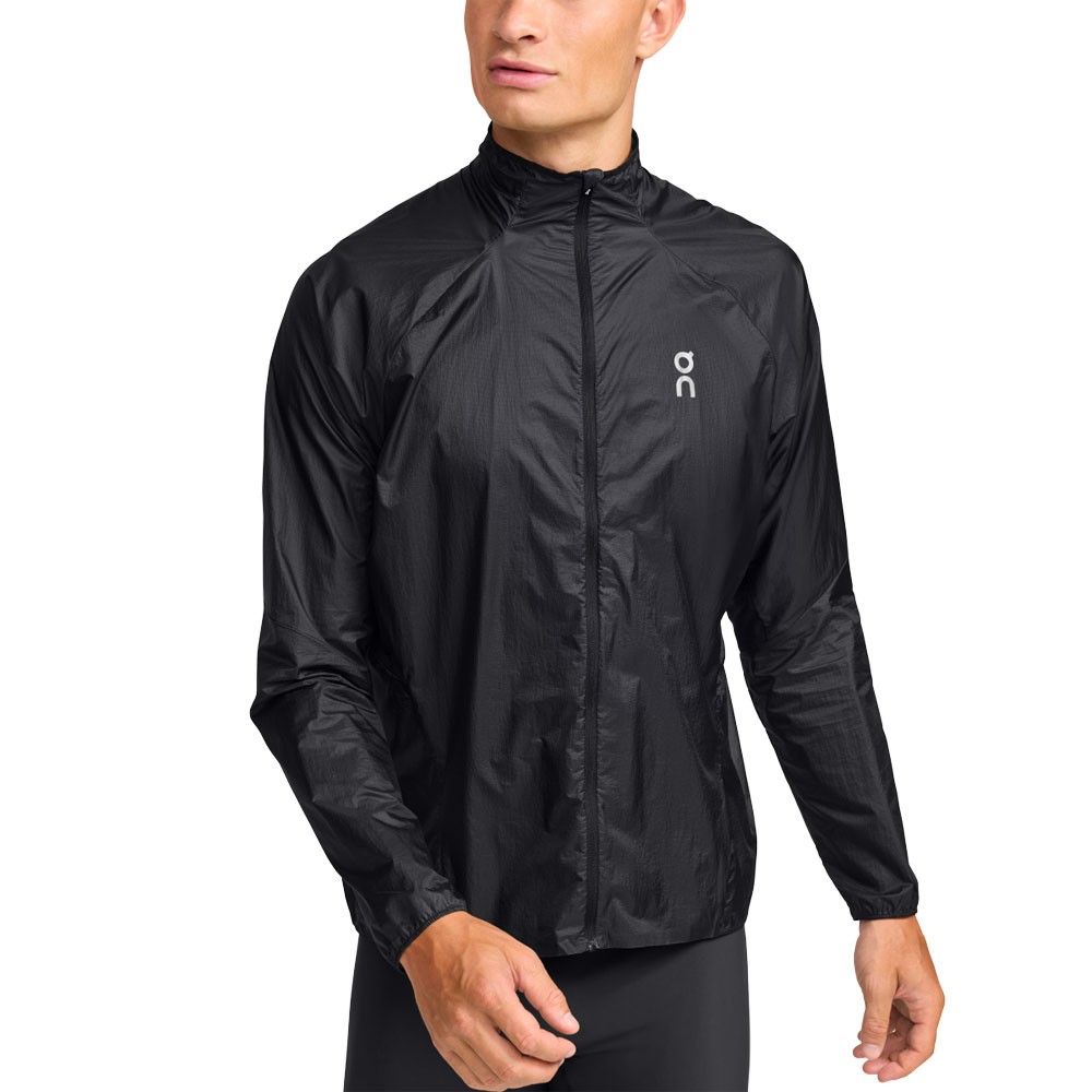 On Giacca Running Zero Graphic Nero Uomo M